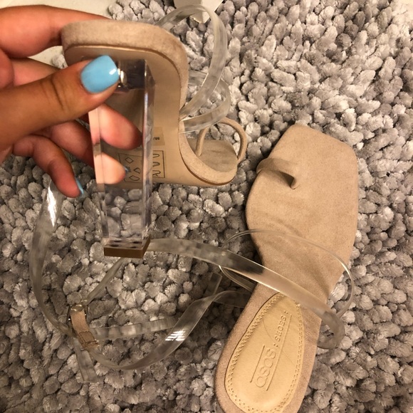 ASOS clear heels - Picture 3 of 4